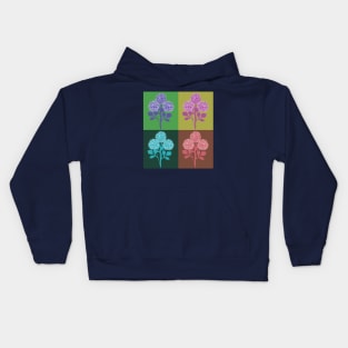 Color block Dahlia Kids Hoodie